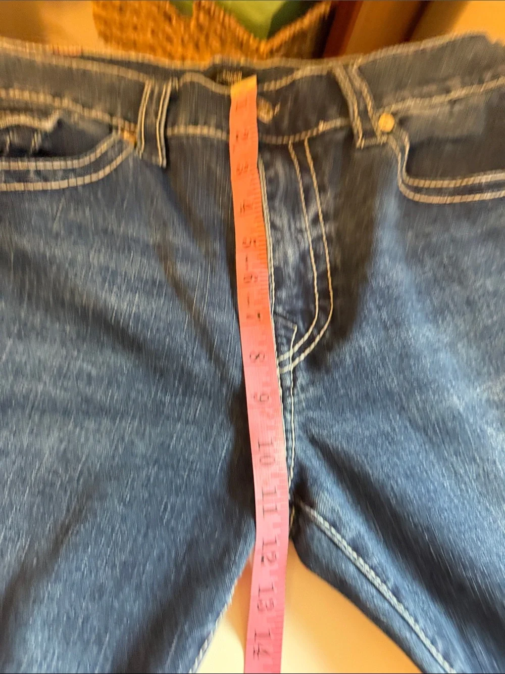 True Religion Rocco Relaxed Skinny Flap Jeans 36